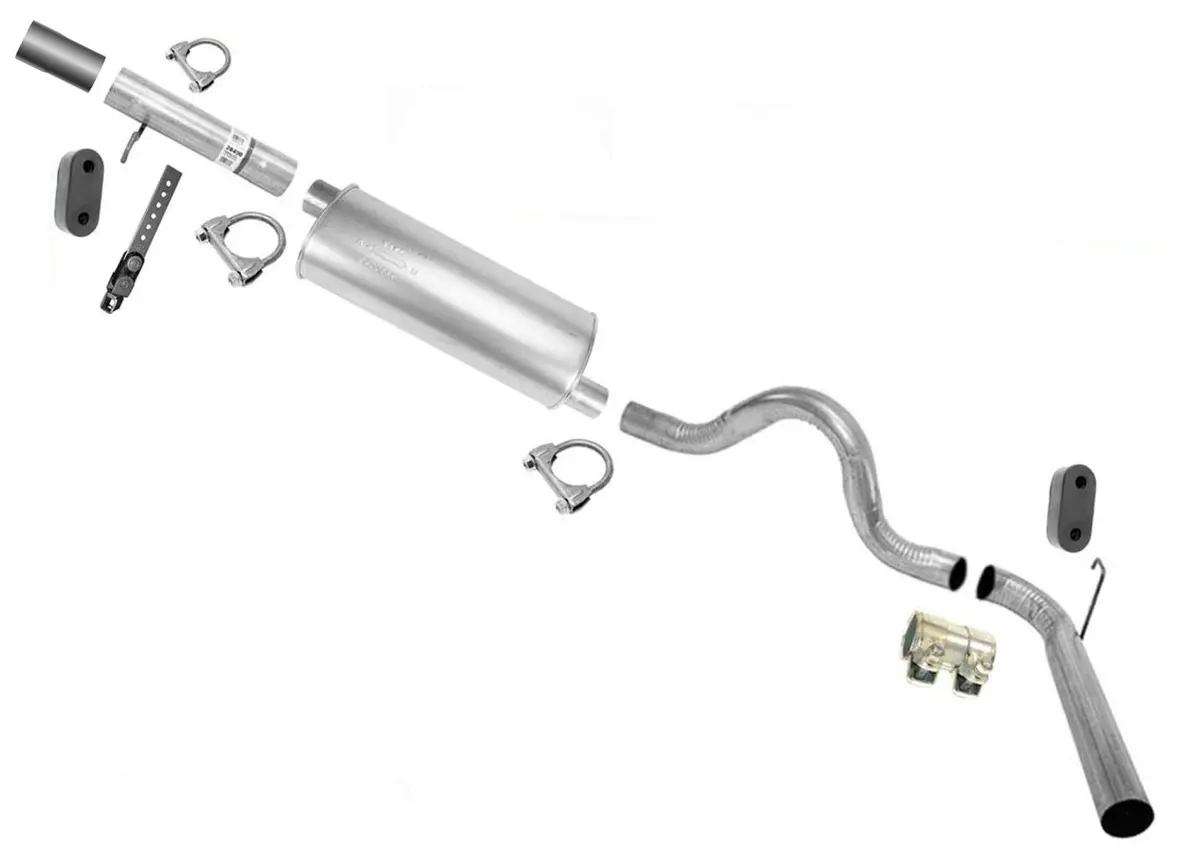 Exhaust System For 1992 1993 1994 Chevrolet G10 G20 5.7L 125 Inch Wheel Base 1