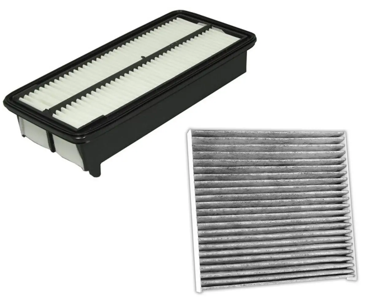 Engine Air Filter & Cabin Filter For Acura Rl 3.7L 2009 2010 2011 2012 1