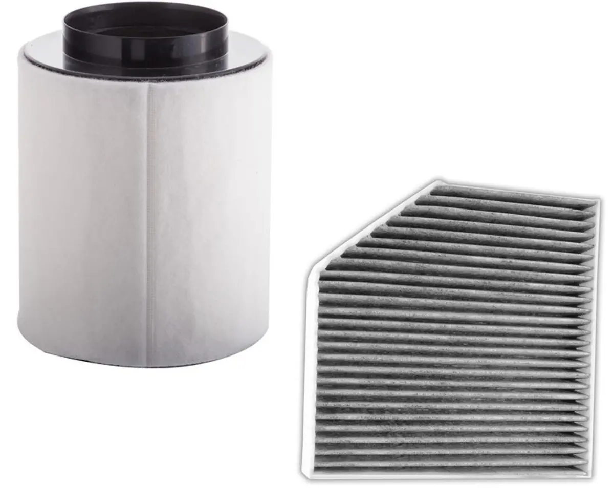 Engine Air Filter & Cabin Filter For Audi A8 Quattro 3.0L 4.0L 2013 2014 2018 1