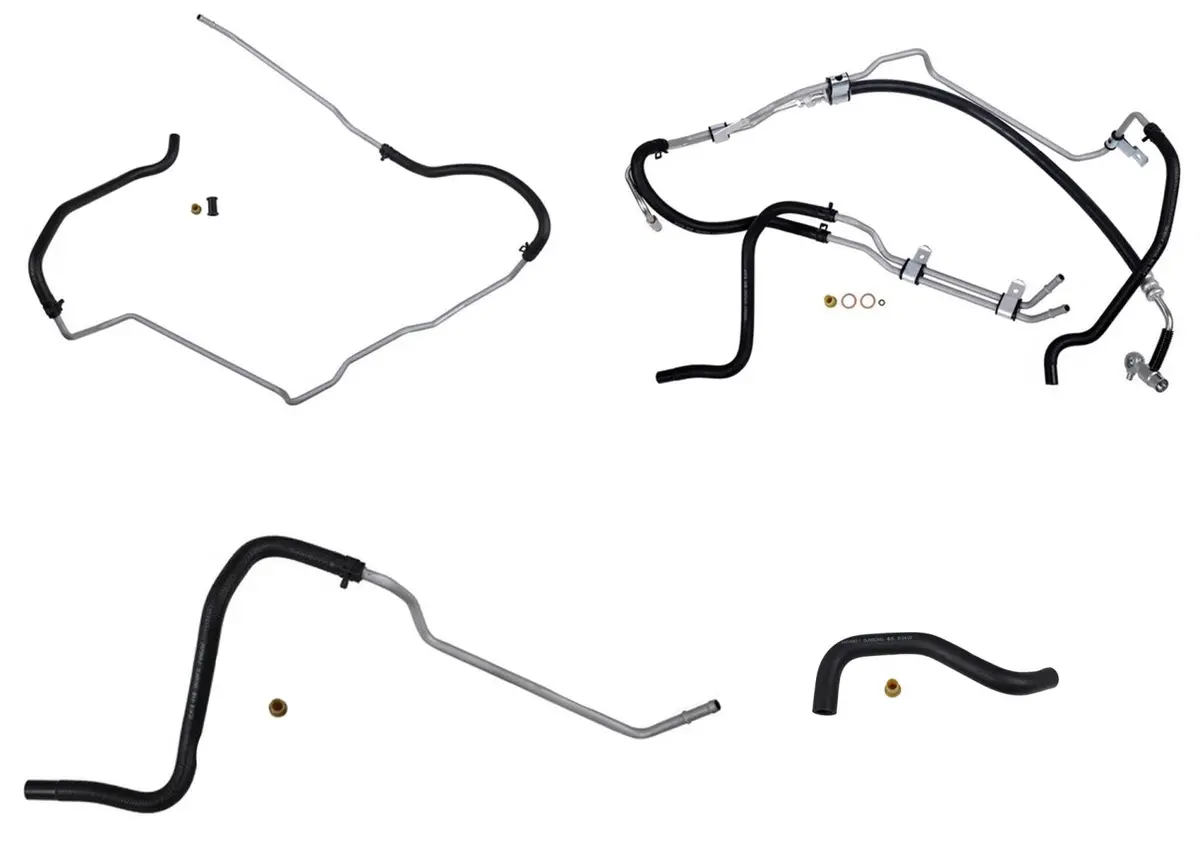 Power Steering Pressure Hose Return Hose Tube For Nissan Titan 2004-2014 5.6L 1