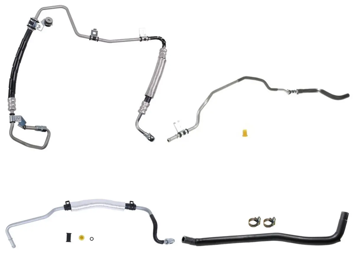 Power Steering Pressure Hose & Return Hose Tube For Toyota Highlander 04-07 3.3L 1