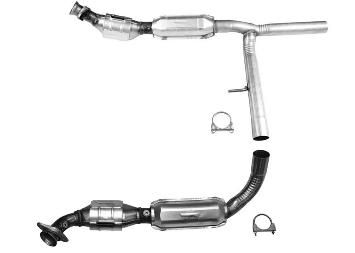 2 California Carb Catalytic Converter For Ford F150 2004 Rear Wheel Drive 4.6L 1