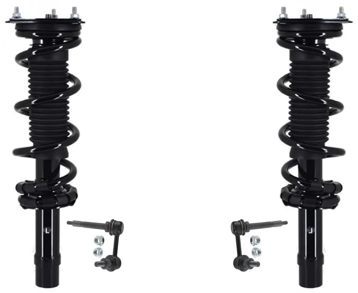 Front Complete Struts & Links For Infiniti Q60 Sport 2017 2018 All Wheel Drive 1