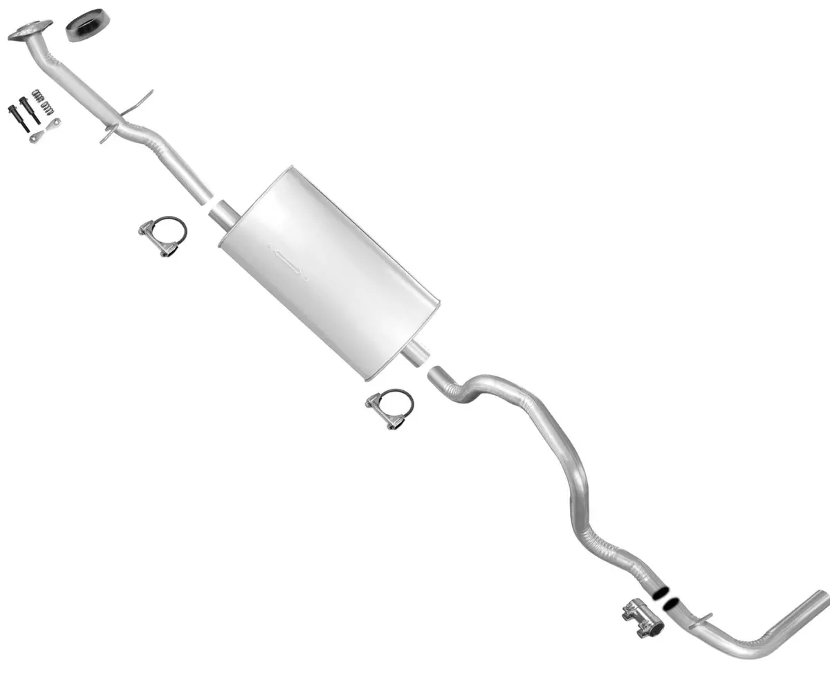 Muffler Exhaust System For Ford 1993 1994 Ranger 3.0 4.0 With 114" Wheelbase 1
