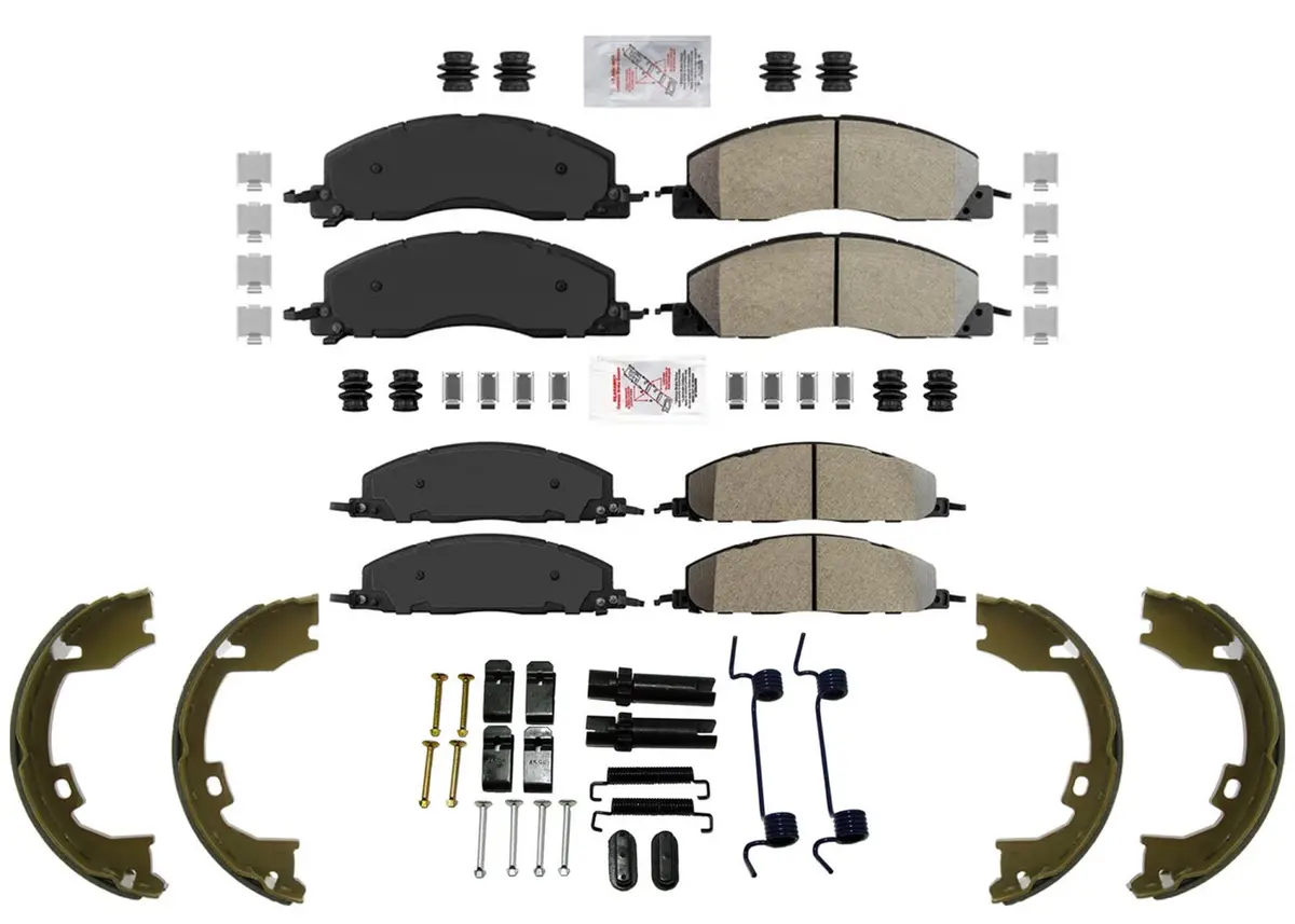 Ame Fleet Duty Semi Metallic Disc Brake Pads For Dodge Ram Pick Up 2500 09-2018 1