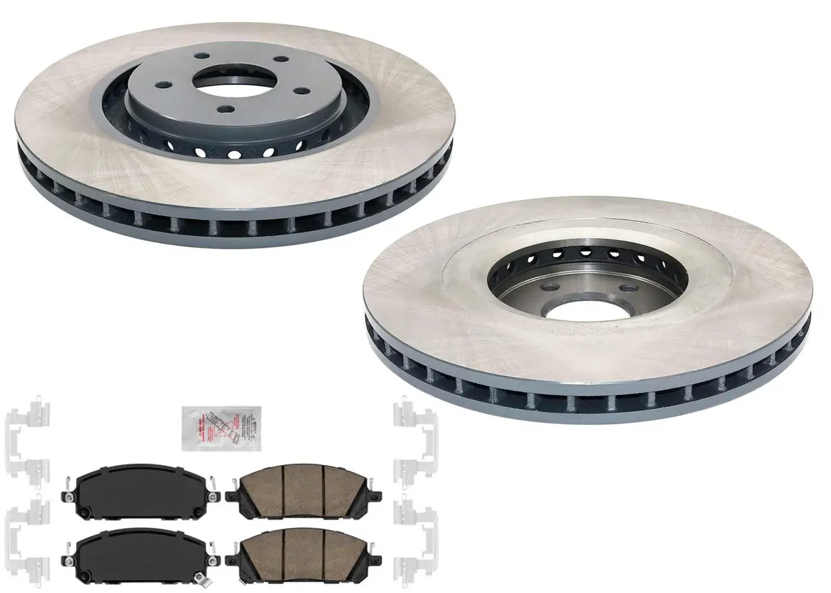 Front Disc Brake Rotors Brake Pads For Infiniti Qx60 Pathfinder 2022 2023 2024 1