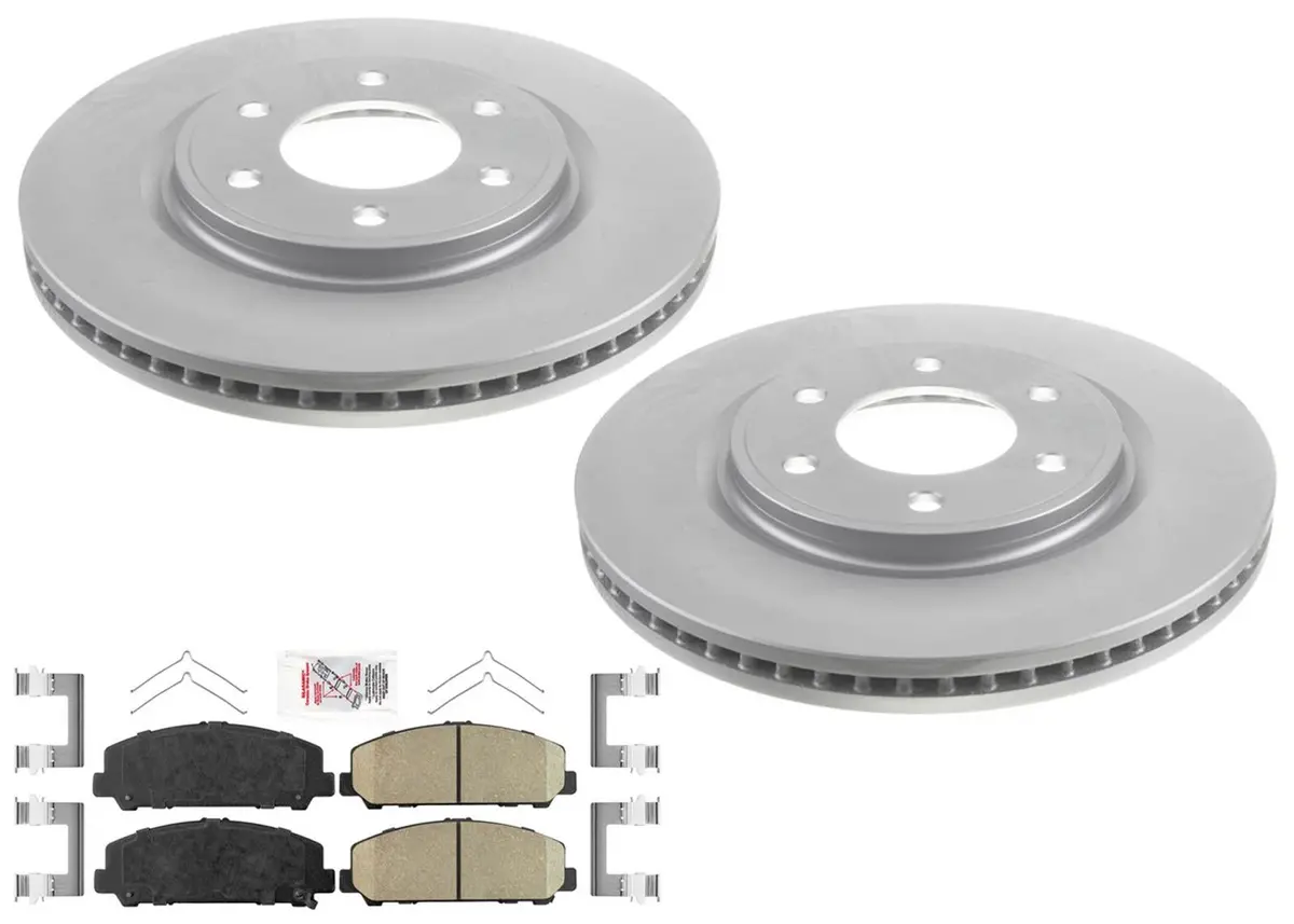 Disc Brake Rotors Ceramic Disc Brake Pads Hardware For Infiniti Qx80 2014-2024 1