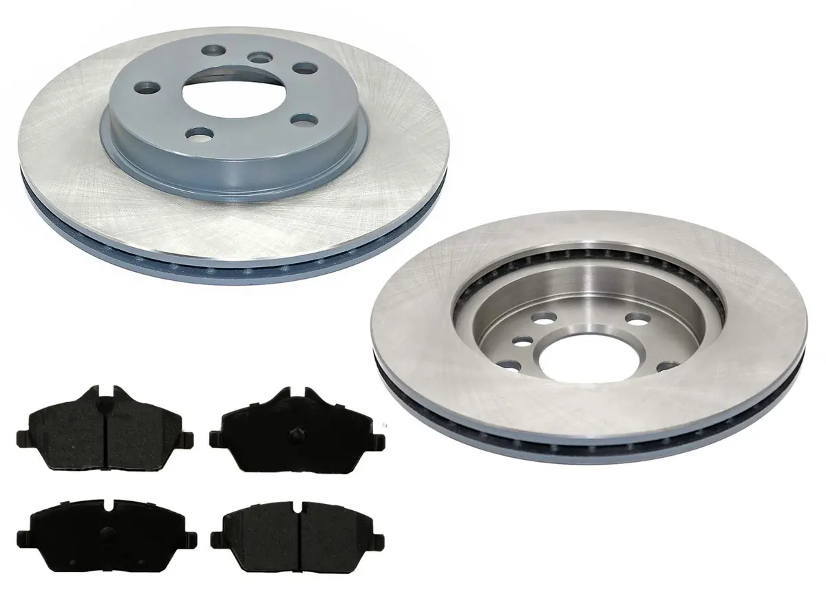 Pro Geo Coated Front Disc Brake Rotors Pads For Bmw I3 I3s 2014 2015 2016 2021 1