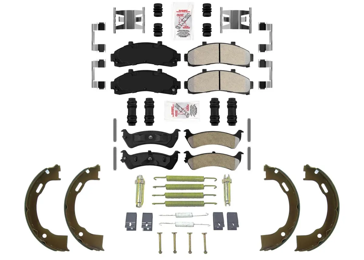 Ame Oe Style Disc Brake Pad Set Parking Shoes For Ford Explorer 1995-2001 1