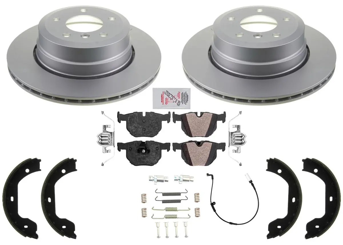 R Performance Carbon Disc Brake Rotors Pads For Bmw 2006 2007 525Xi 08 Bmw 528Xi 1