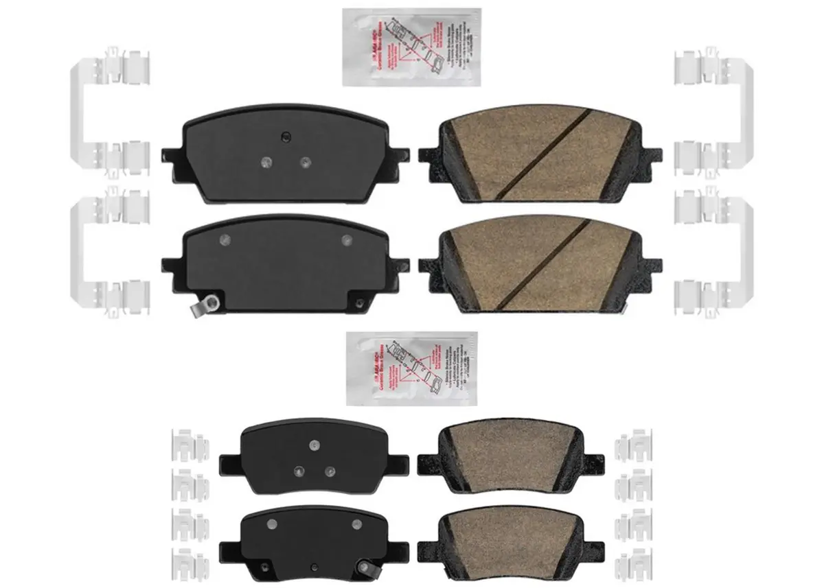 Ame Front Rear Ceramic Disc Brake Pads For Hyundai Santa Fe 2021 2022 2023 2024 1