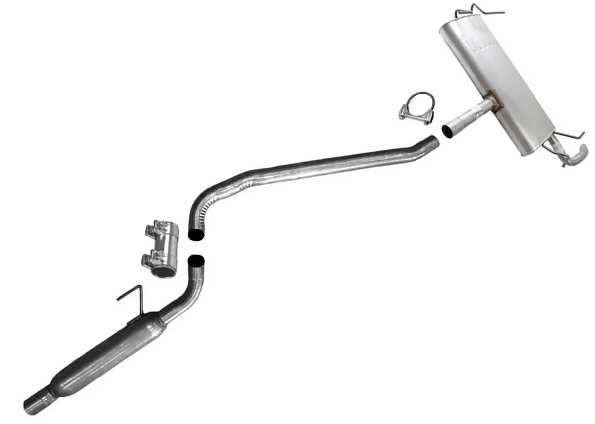 Weld On Resonator Exten Pipe Muffler For Chrysler 200 15-17 2.4L Front Wheel Dv 1