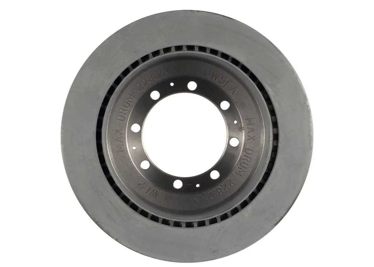 Rr Fleet Duty Pads Coated Rotors For Ford E350 Super Duty Dual Rear Wheel 08-23 2