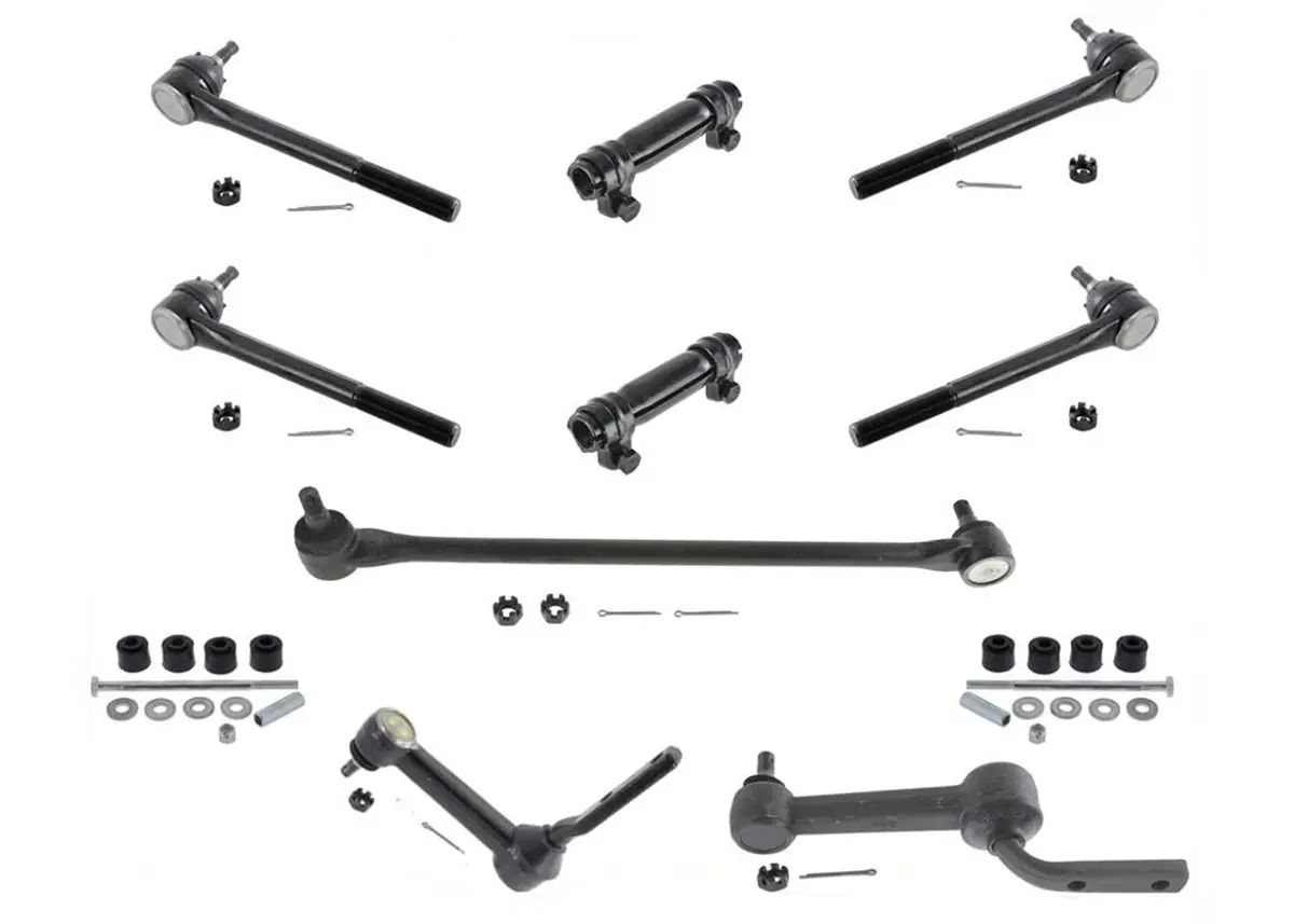 Drag Link Tie Rods Links Idle Arm For Chevrolet Astro 1985-1990 Rear Wheel Drive 1