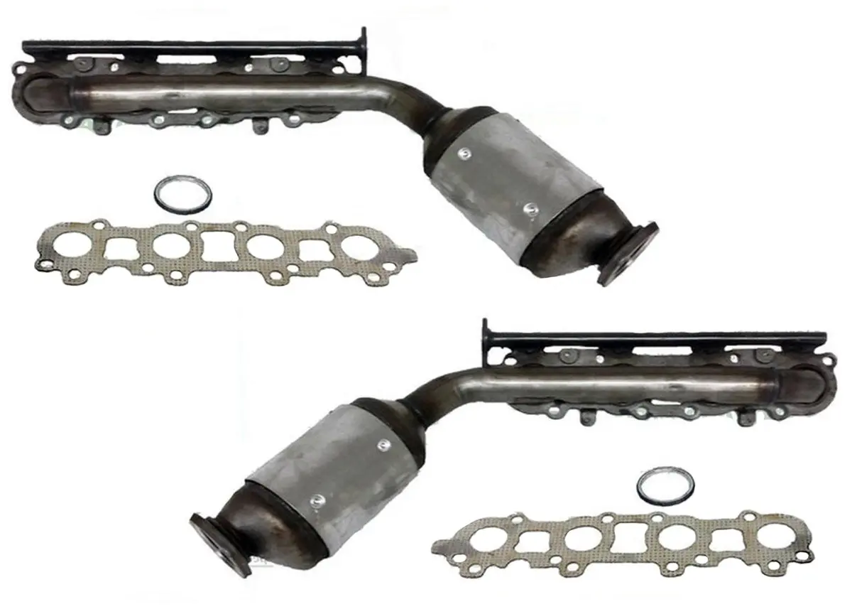 Fits 05-09 4Runner & Gx470 4.7L Drivers & Pass Side Manifold Catalytic Converter 1