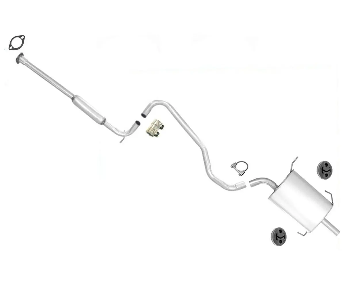 Resonator Muffler Exhaust System Fits 98-00 Altima 2.4L Federal Emissions Only 1