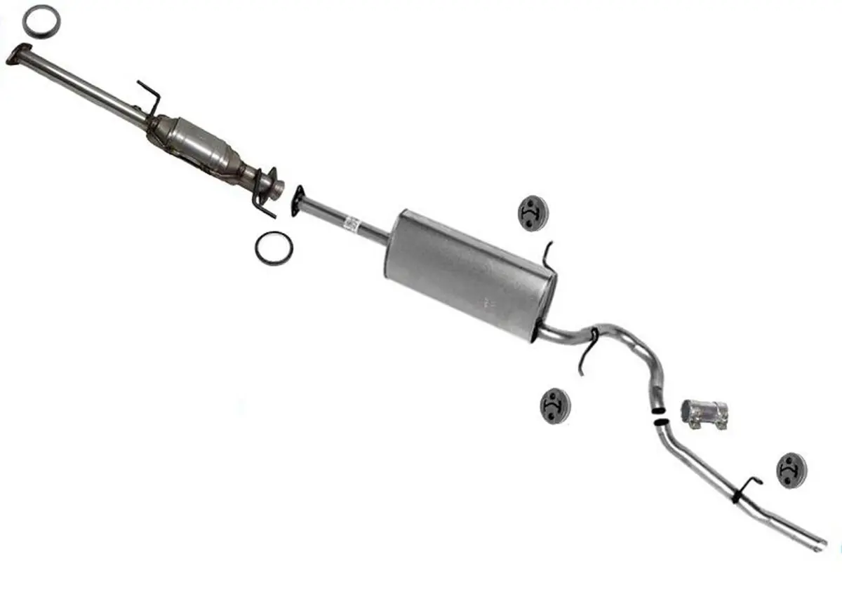 Muffler Exhaust System Catalytic Converter For 1996 1997 1998 Tracker 4 Door 1
