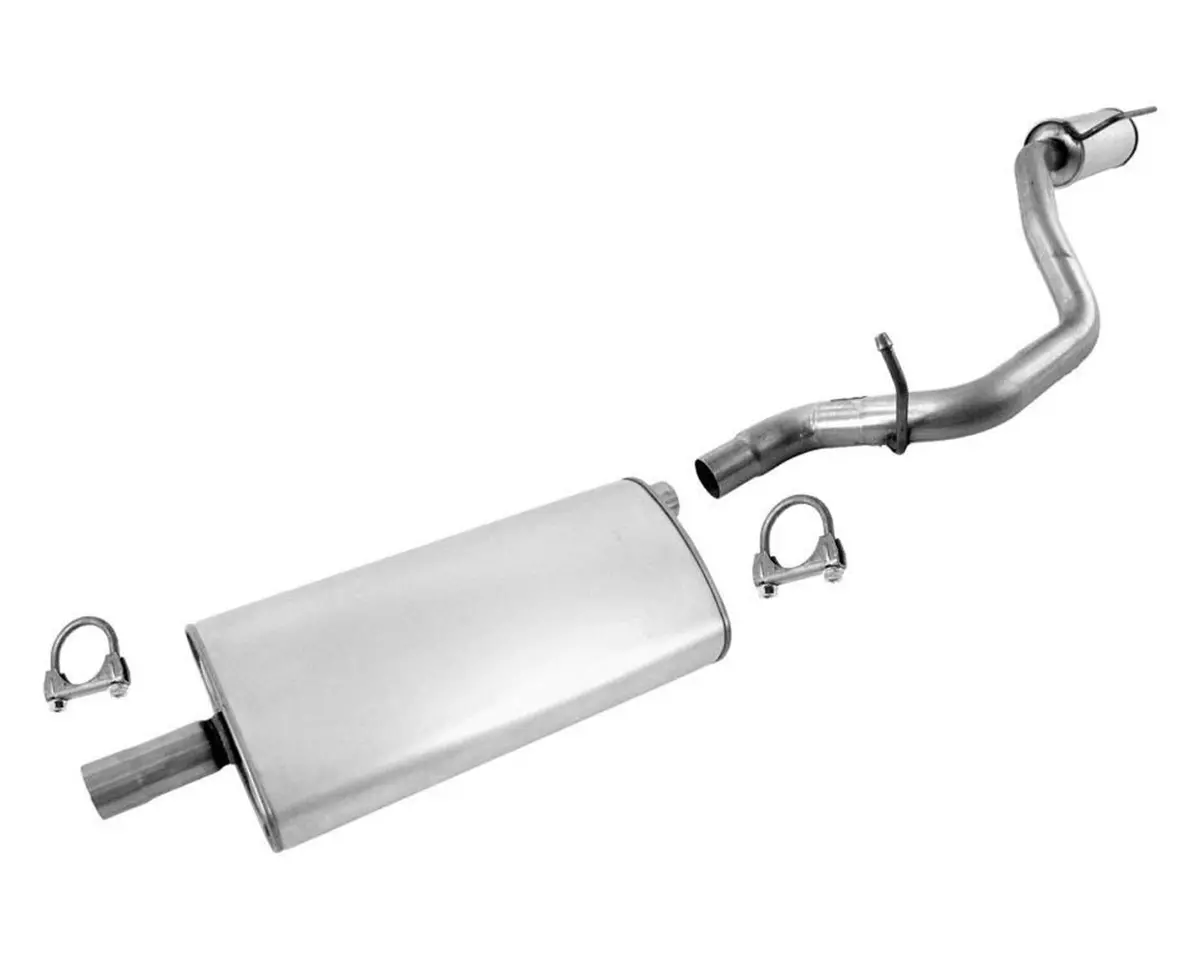 Muffler Tail Pipe Resonator For 2008 2012 Jeep Liberty 2007 2011 Dodge Nitro 3.7 1