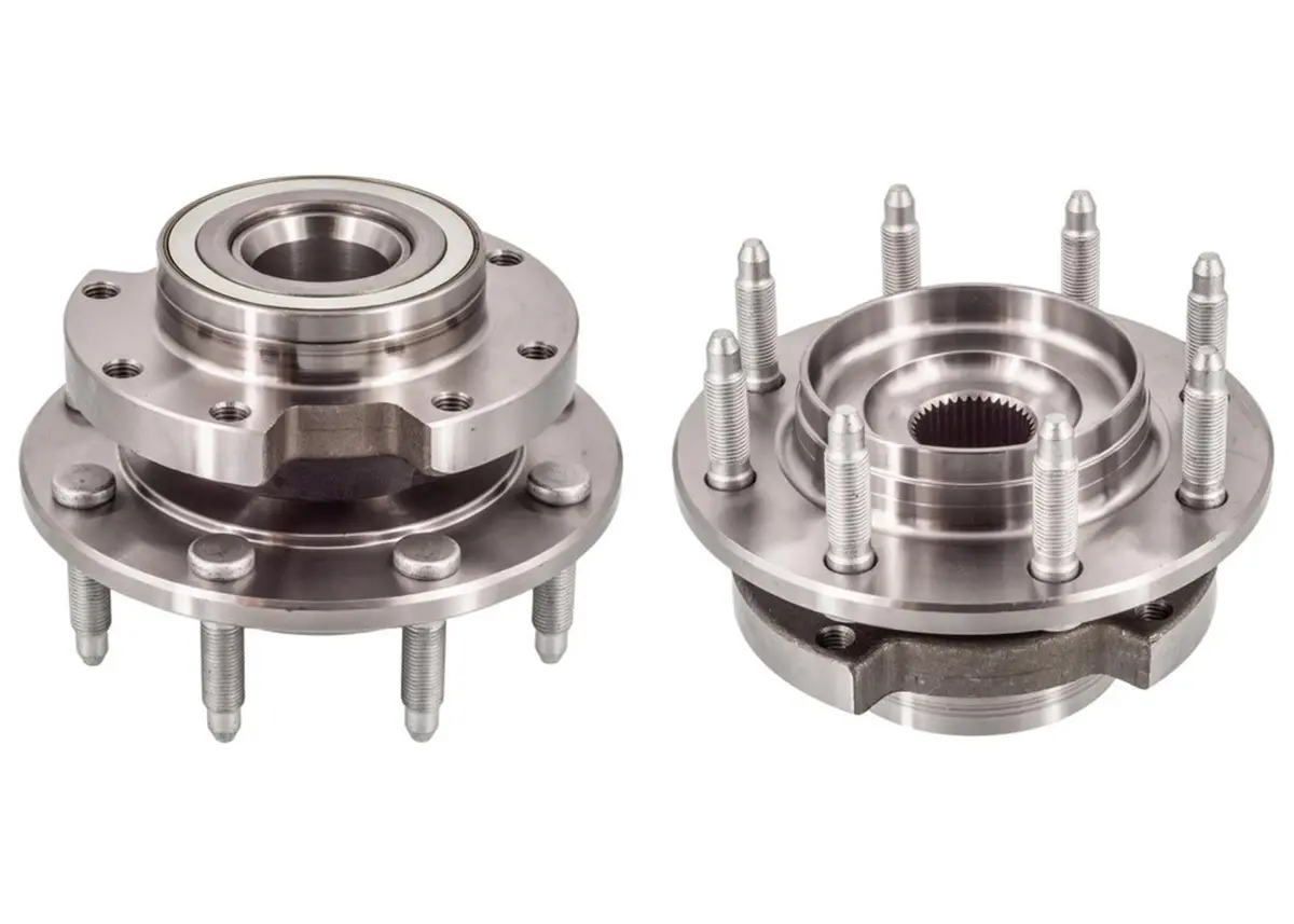 2 Rear Wheel Hub Bearings For 2500Hd 03-05 With 4 Wheel Steering Quadrasteer 1