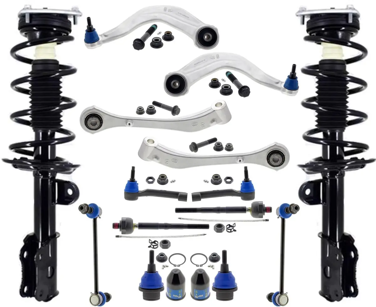 Front Struts Control Arms Tie Rods & Links For Ford Explorer 2.3L 2020-2023 1
