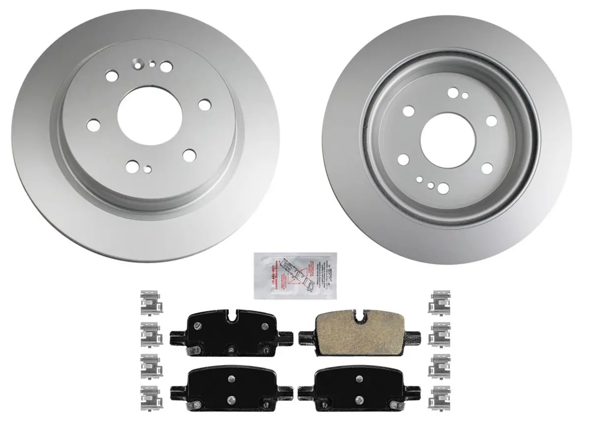 R Heavy Duty 345Mm Disc Brake Rotors Pads For Gmc Yukon 21-24 W/ Brem Braking 1