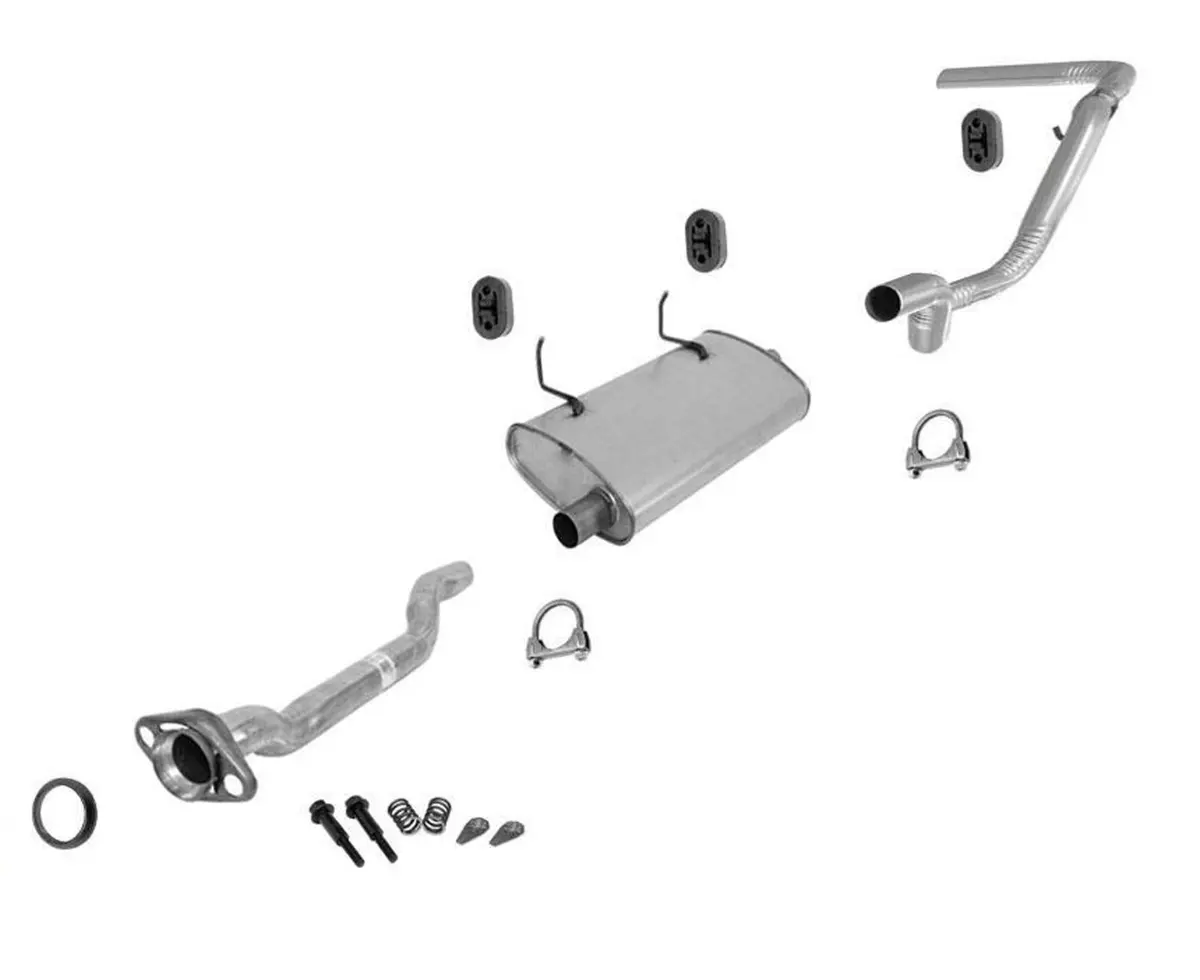 Muffler Tail Pipe Exhaust For Ford Ranger 3.0 4.0 1998-2003 W/ 126" Wheelbase 1