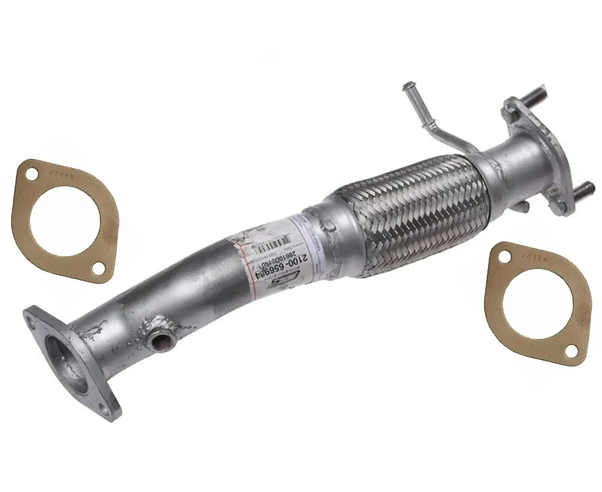 Front Exhaust Pipe W/ Gaskets For Hyundai Tucson 2.0L 2016-2018 All Wheel Drive 1