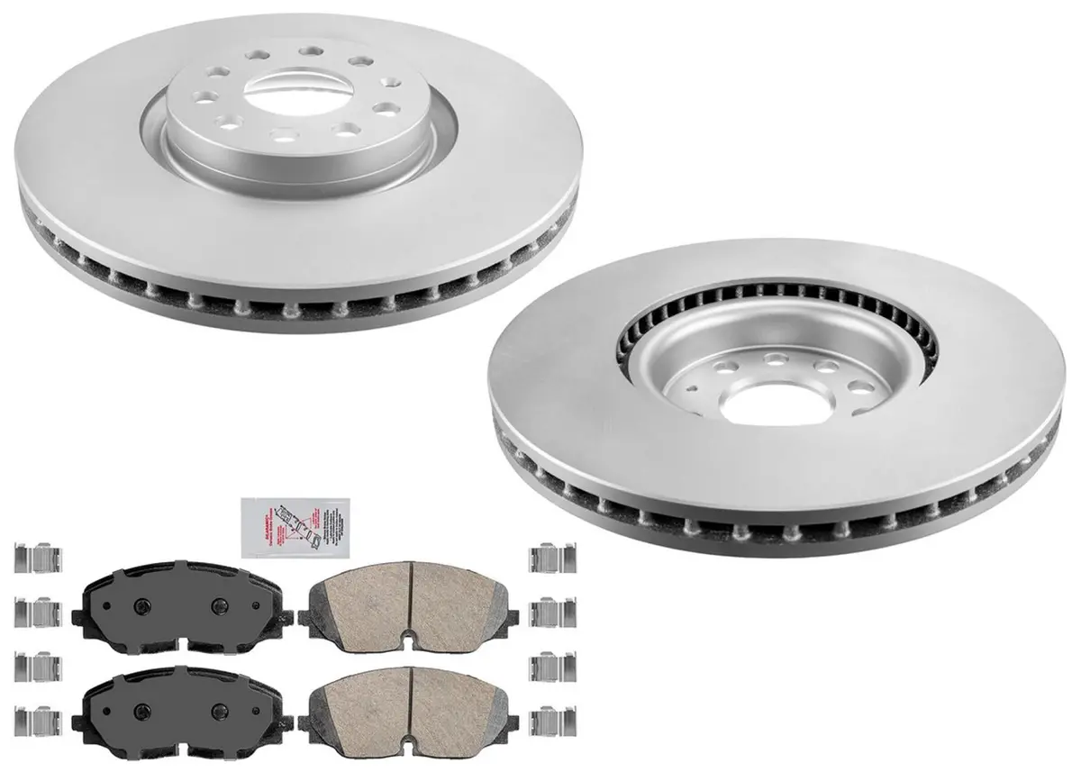 Front Disc Brake Rotors Brake Pads For Volkswagen Atlas Altas Cross 2018-2024 1