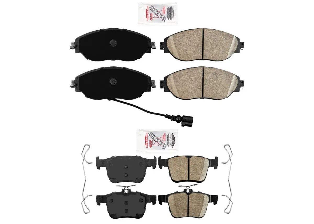 Front Rear Ceramic Disc Brake Pads For Volkswagen Arteon 19 2020 2021 2022 2023 1