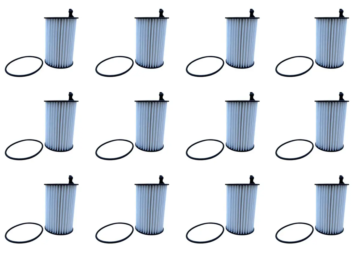 Engine Oil Filter 12 Pack Shop Pack For 2012-2017 Volkswagen Touareg 3H115562 1