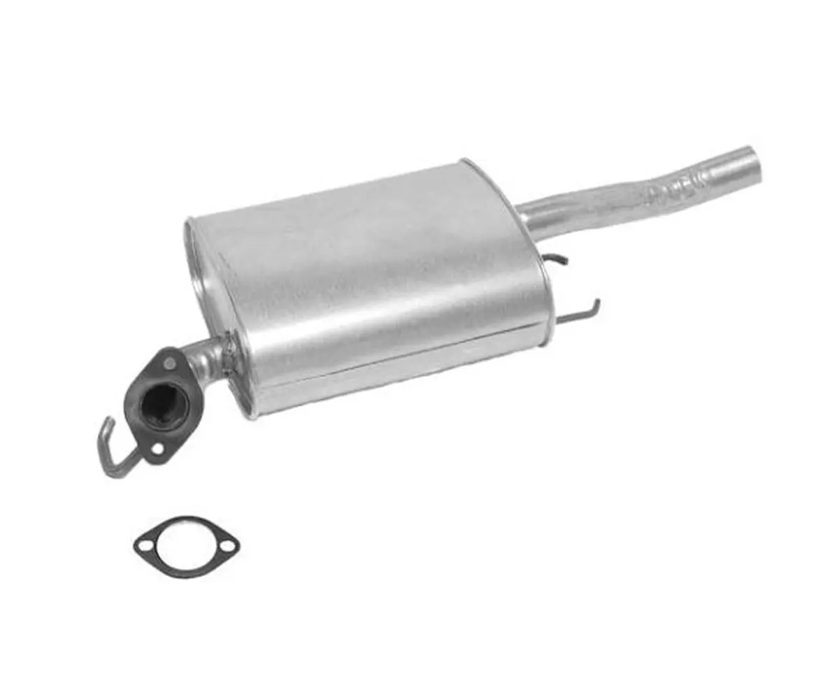 Rear Muffler W/ Gasket For Prizm Corolla 1.6L & 1.8L 1993 1994 1995 1996 1997 1
