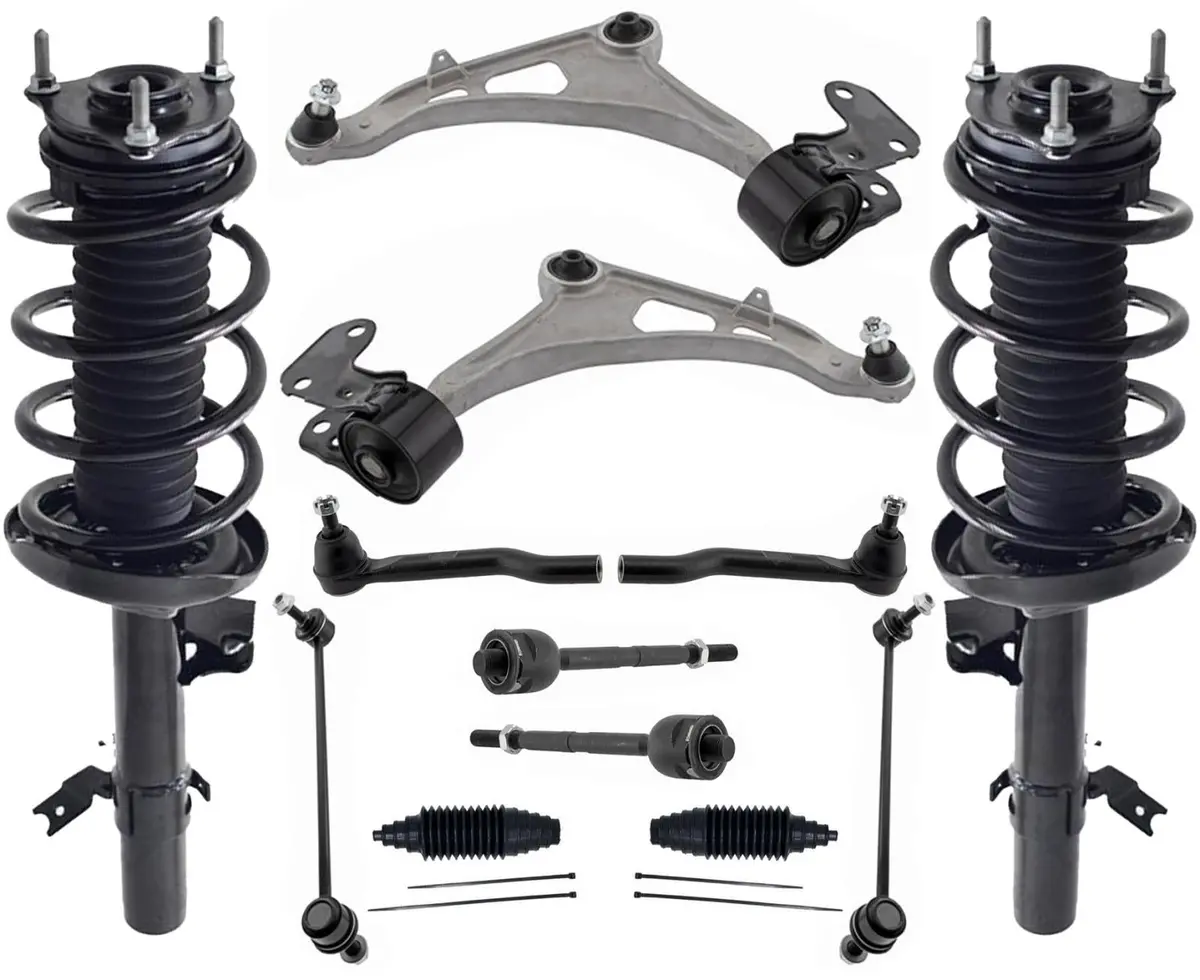 Front Struts Control Arms Tie Rods & Links For Passport 19-2023 All Wheel Drive 1