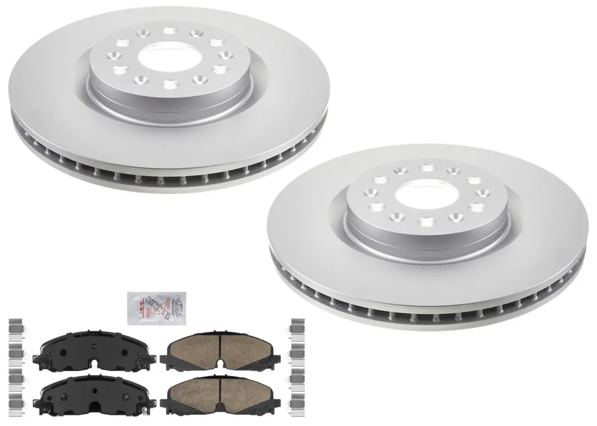 Ft Disc Brake Rotors Brake Pads For Cadillac Xt5 Xt6 2021-2023 345Mm No Brem Bo 1