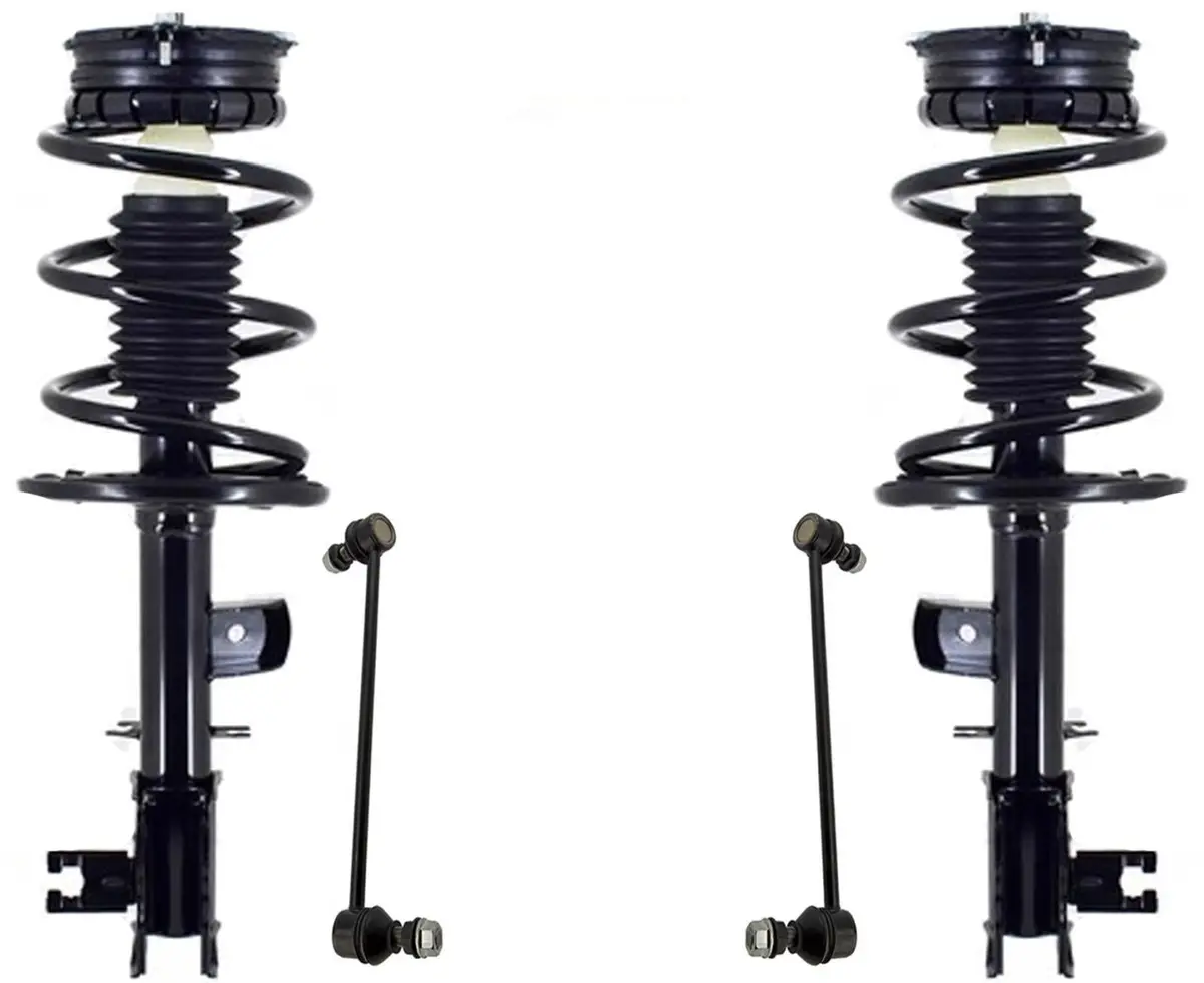 Front Complete Struts And Front Sway Bar Links For Nissan Murano 2014 1