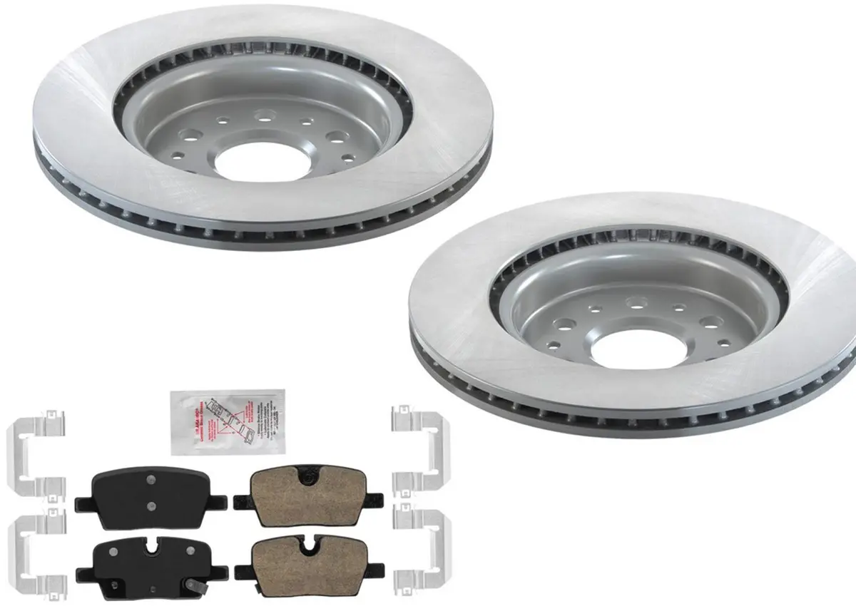Rr Disc Brake Rotors Brake Pads For Cadillac Xt5 Xt6 2021-2023 315Mm No Brem Bo 1