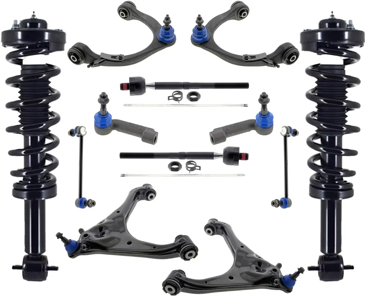 Front Struts Control Arms Tie Rods & Links For Ford F-150 21-2024 4 Wheel Drive 1
