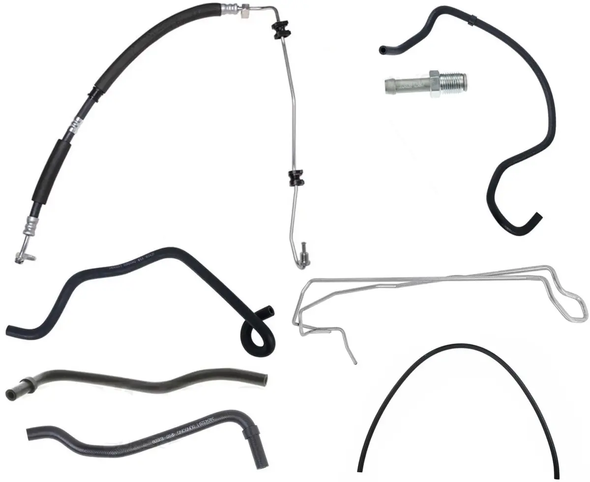 Power Steering Pressure Hose & Return Hose Cooler Tube For Honda Crv 2.4L 07-11 1