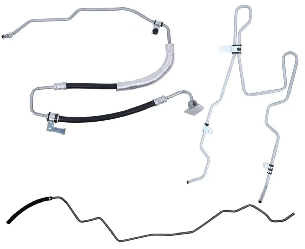 Power Steering Pressure Return Hose Cooler Tube For 2010-2012 Santa Fe 3.5L 1