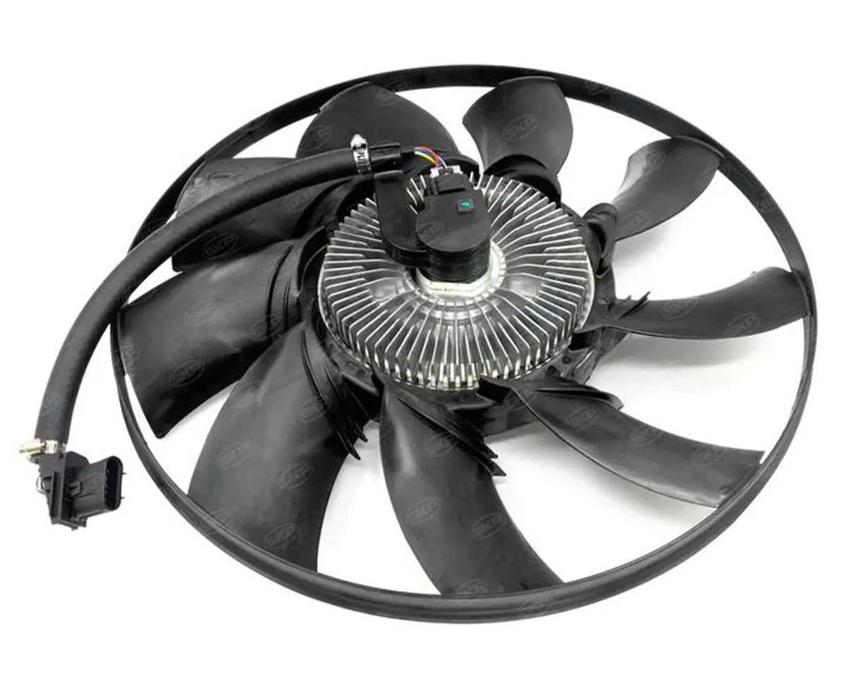 Electronic Cooling Fan & Fan Clutch For 2005-2009 Land Rover Range Rover 4.4L 1