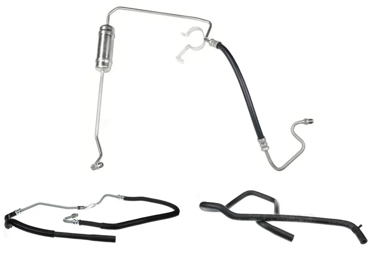 Power Steering Pressure & Return Hose For Ford Taurus 01-07 Ohv Without Switch 1