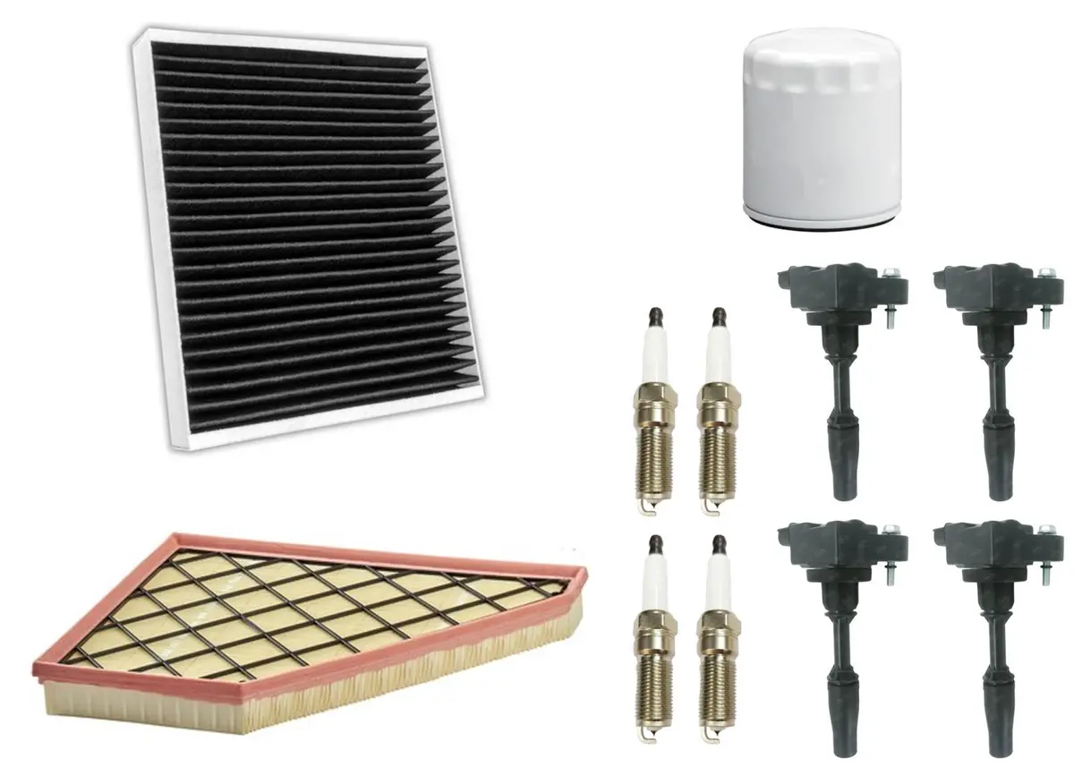 Ignition Coil & Air Cabin Filter Spark Plugs For Chevrolet Traverse 2018 Rs 2.0L 1
