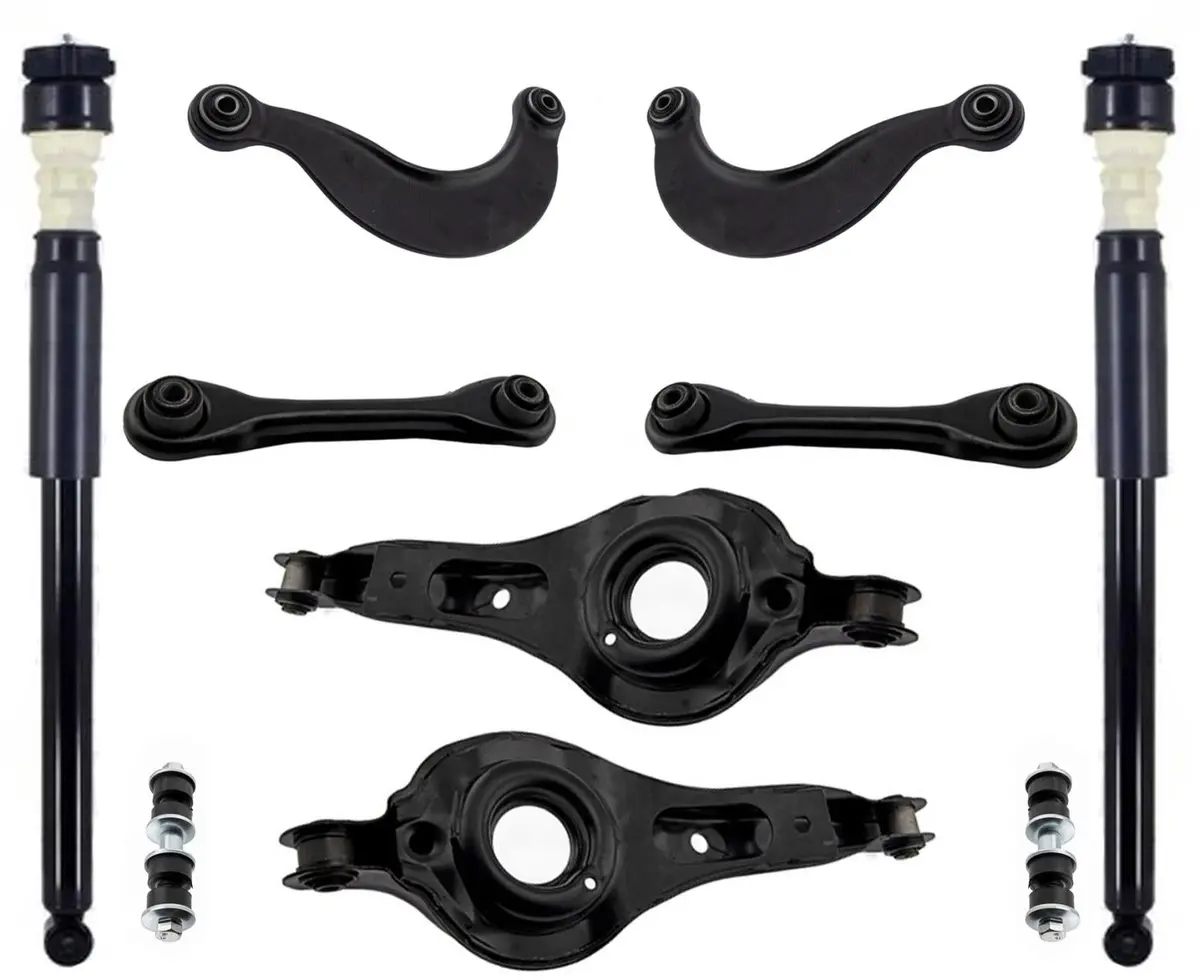 Rear Control Arms & Complete Shocks Absorber & Links For Focus 2000-2011 Sedan 1