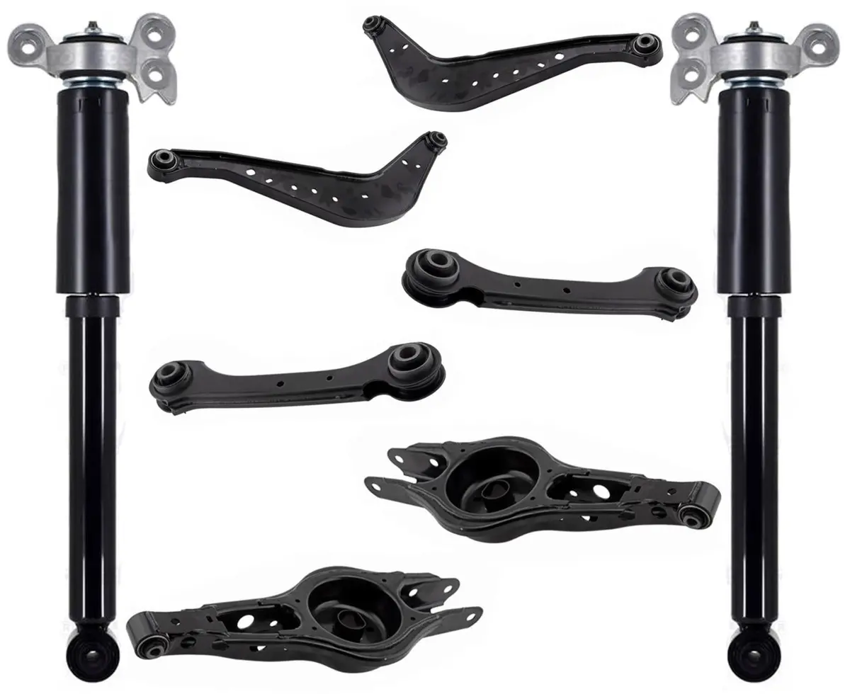 Rear Control Arms W/ Bushings & Complete Shocks For Chevrolet Malibu 2016-2023 1