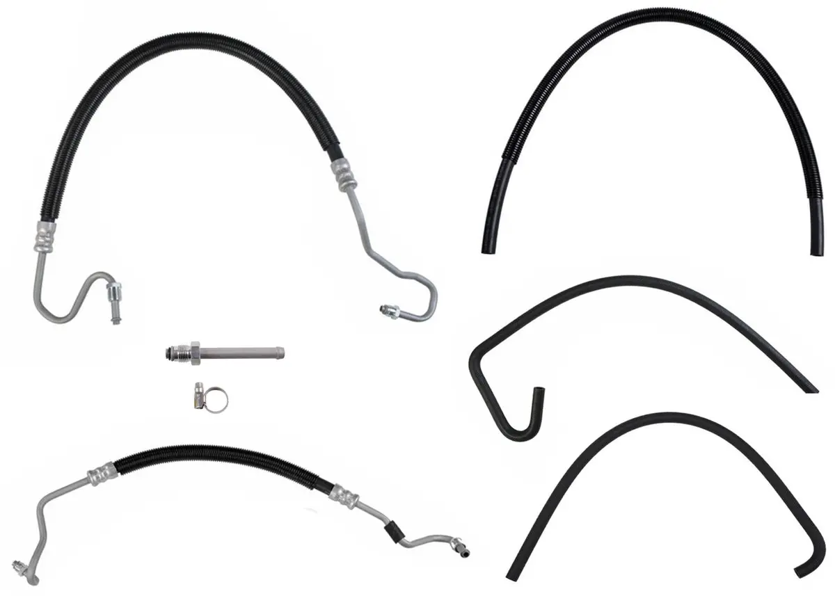 Hydroboost Power Steering Pressure Return Hose Kit For Cadillac Escalade 03-06 1