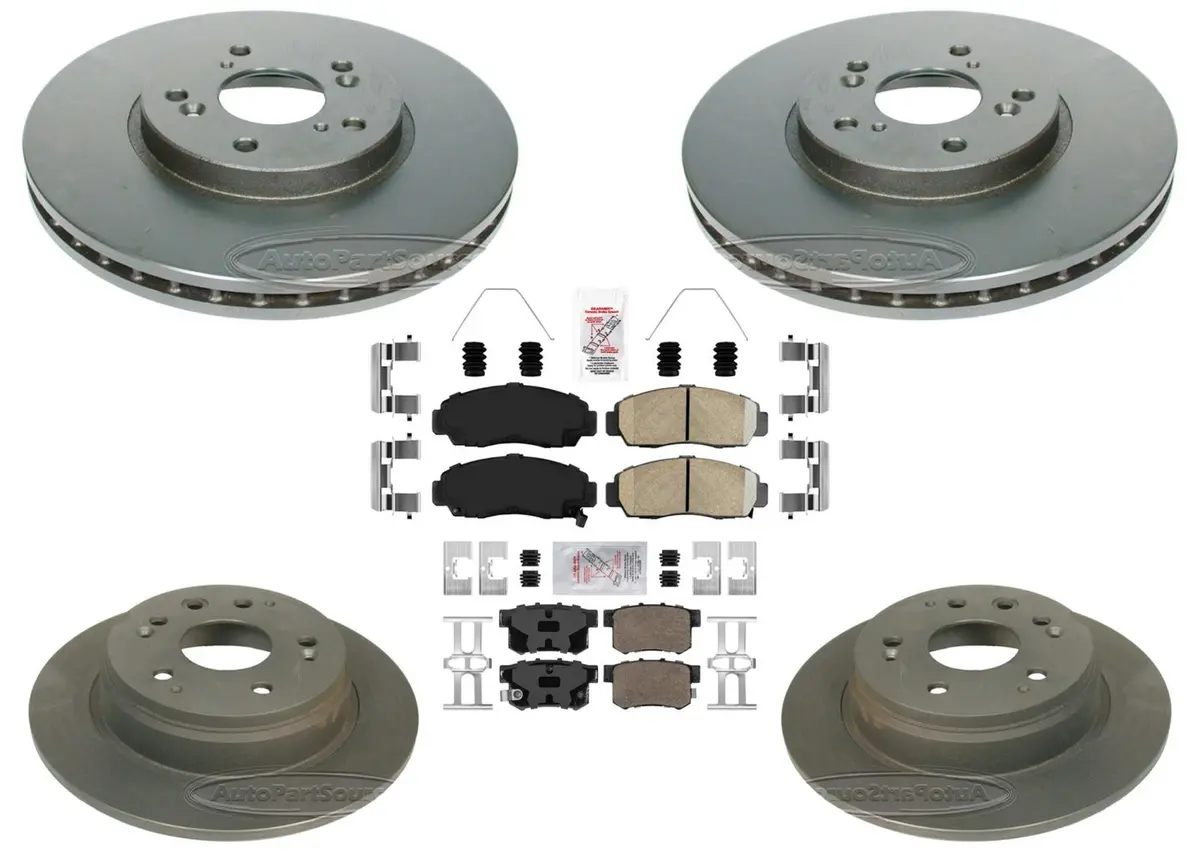 Performance Disc Brake Rotors Ceramic Pads For Acura Tl 1999 2000 2001 2002 2003 1