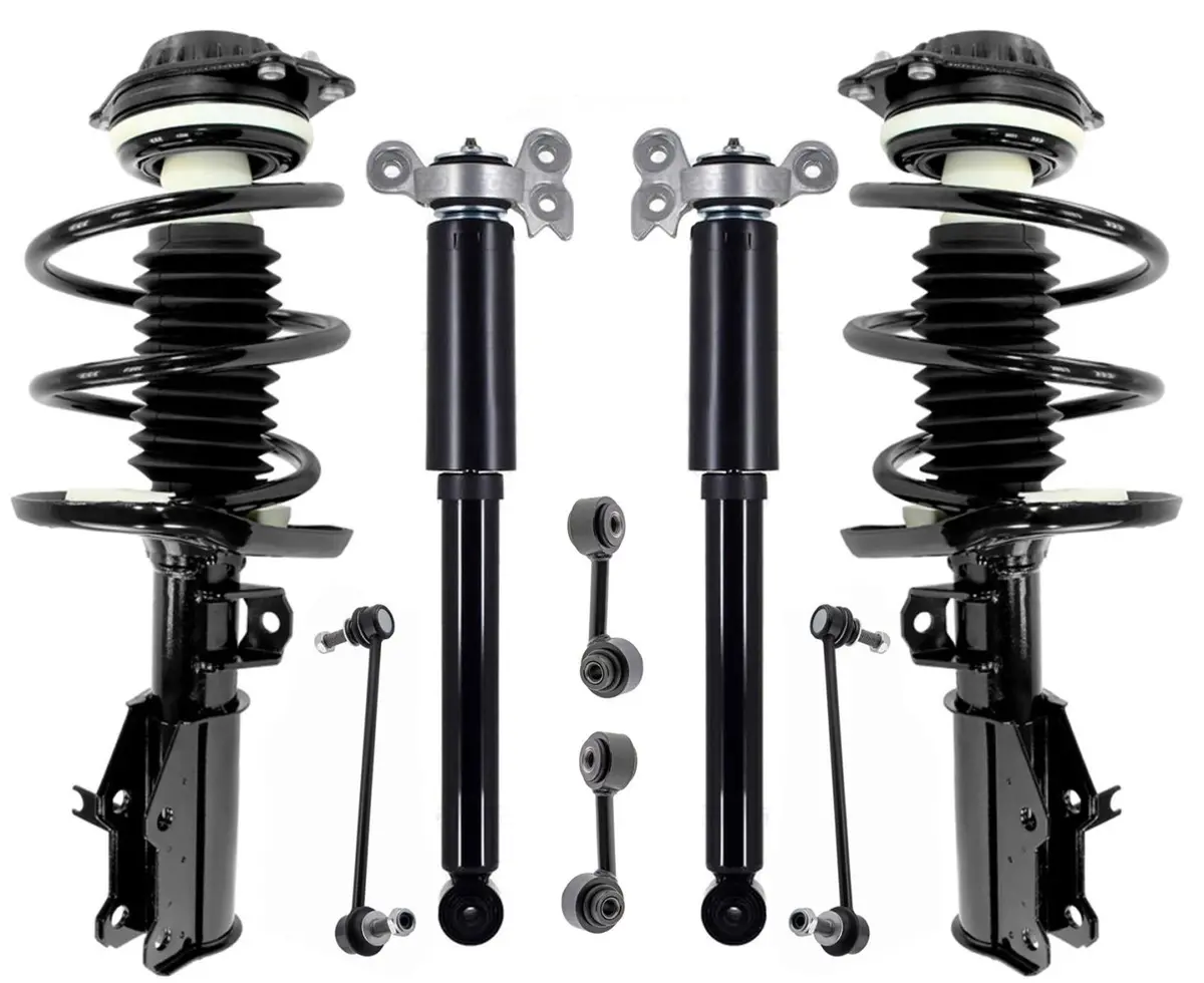 Front Complete Struts Rear Shocks & Sway Bar Links For Chevrolet Malibu 2016-23 1