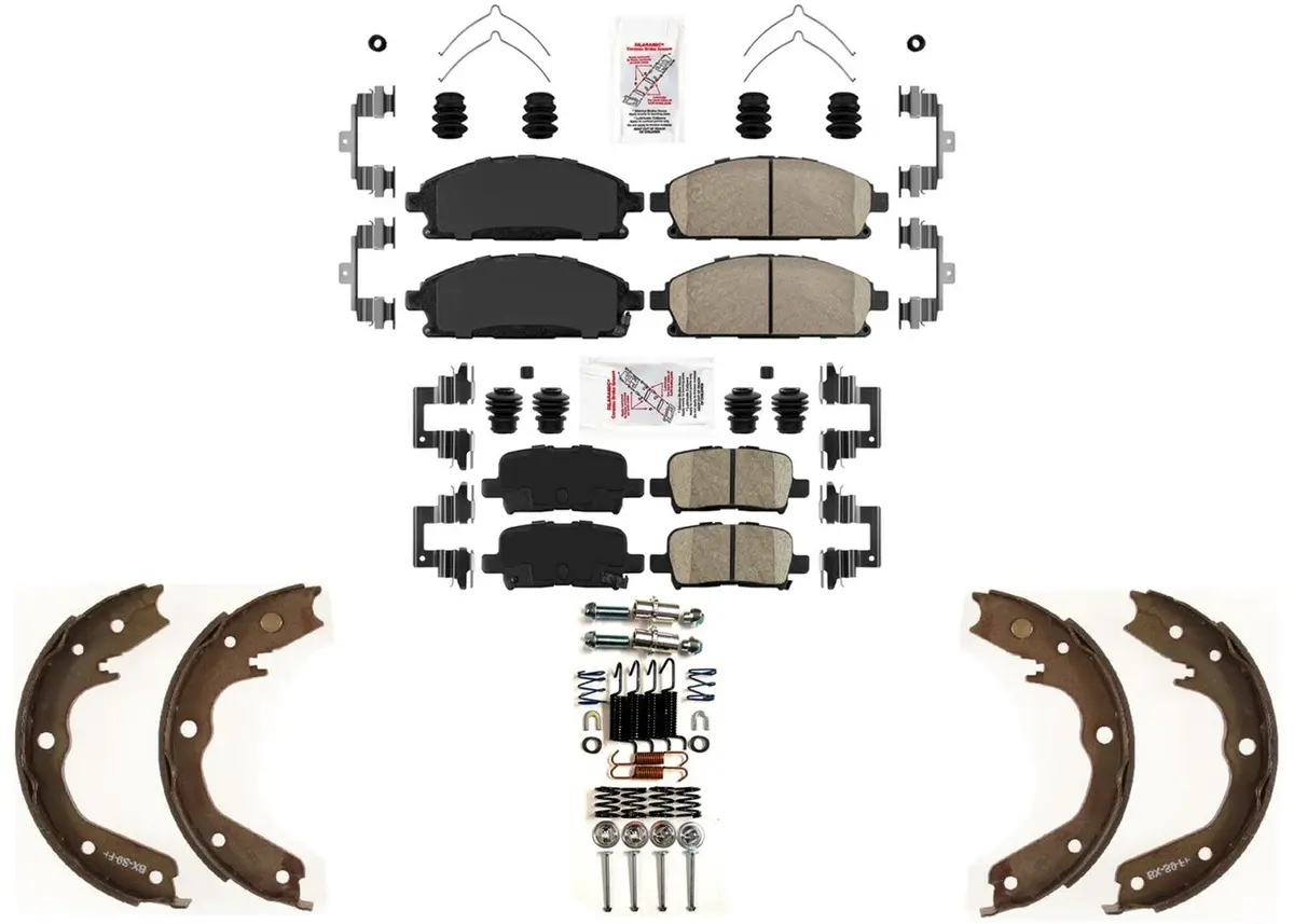 Ame Ceramic Disc Brake Pads Park Shoes For Acura Mdx 2003 2004 2005 2006 1