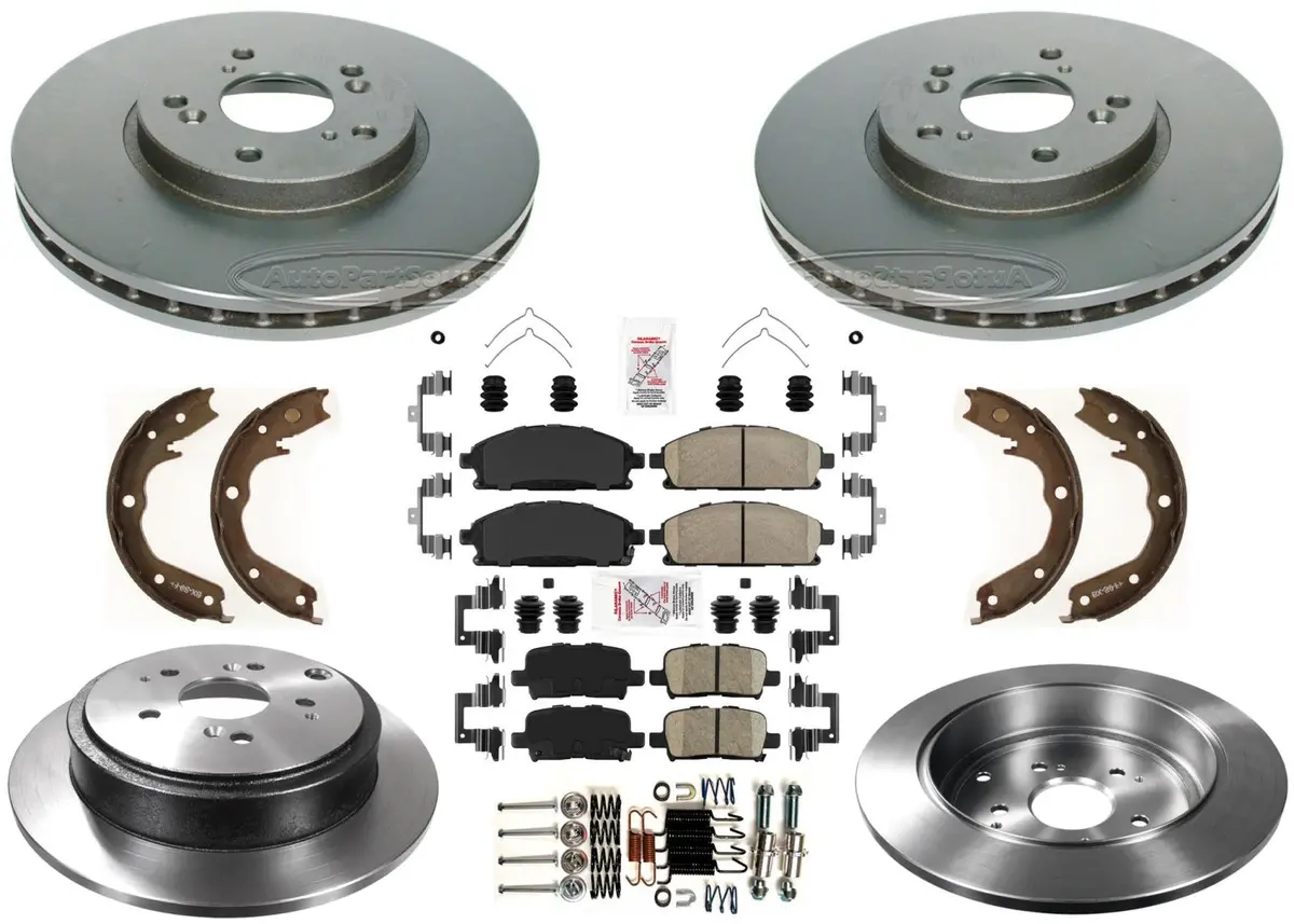 Performance Disc Brake Rotors Ceramic Pads For Acura Mdx 2003 2004 2005 2006 1