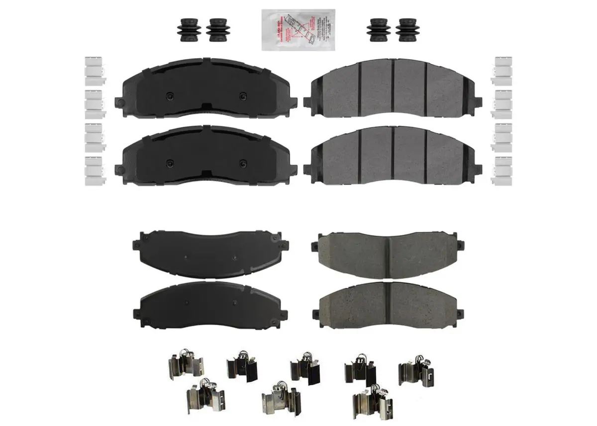 Asd Fleet Duty Semi Metallic Disc Brake Pads For Ford F250 Super Duty 2023 2025 1