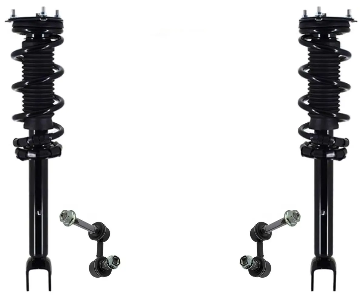 Front Complete Struts & Links For Infiniti Q50 2016 2017 2019 Rear Wheel Drive 1